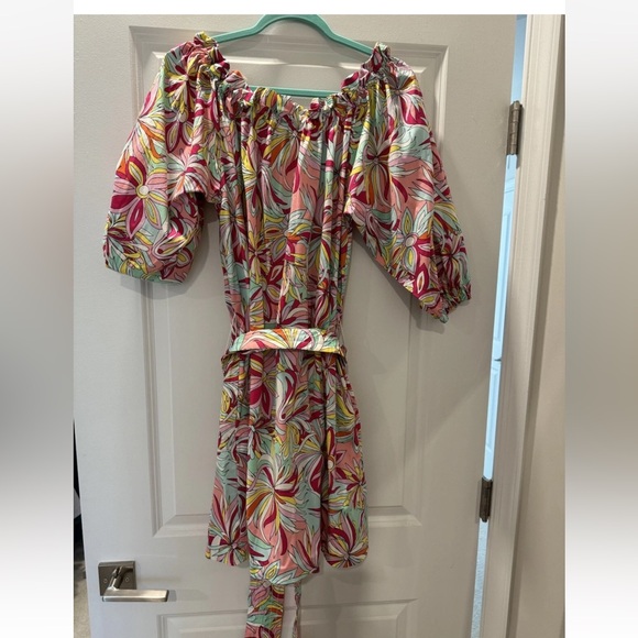 Kate Spade Anemone Floral Off the Shoulder Dress, M, NWT - Picture 2 of 4